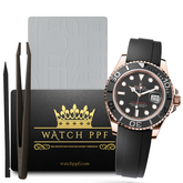 ROLEX YACHT-MASTER EVERROSE GOLD OYSTERFLEX REF: 268655, 37mm WatchPPF - My Store