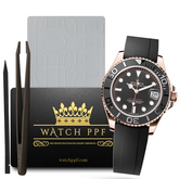 ROLEX YACHT-MASTER EVERROSE GOLD OYSTERFLEX REF: 126655, 40mm WatchPPF
